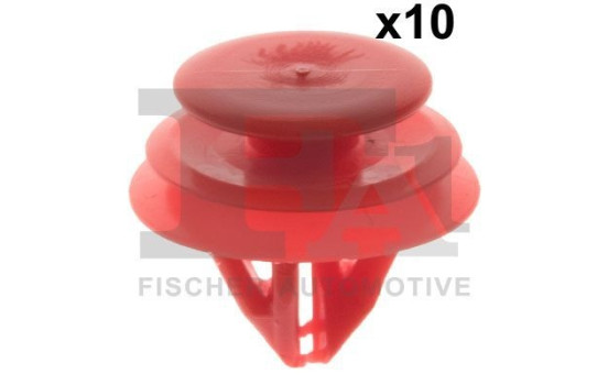 Clip, decorative/protective strip