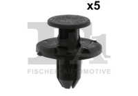 Clip, decorative/protective strip