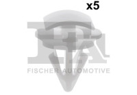 Clip, decorative/protective strip