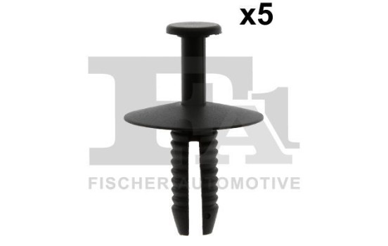 Clip, decorative/protective strip
