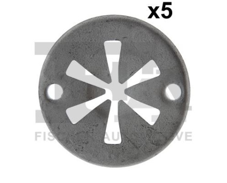 Clip, decorative/protective strip