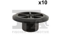 Clip, decorative/protective strip