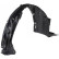 Upholstery, wheel arch Priority Parts