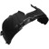 Upholstery, wheel arch