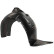 Upholstery, wheel arch