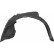 Upholstery, wheel arch