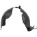 Upholstery, wheel arch