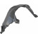 Upholstery, wheel arch