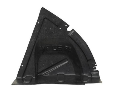 Upholstery, wheel arch