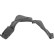 Upholstery, wheel arch