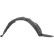Upholstery, wheel arch