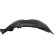 Upholstery, wheel arch