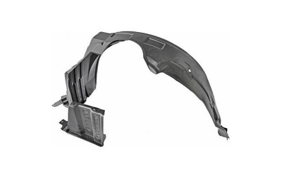 Upholstery, wheel arch
