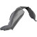Upholstery, wheel arch