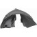 Upholstery, wheel arch