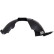 Upholstery, wheel arch