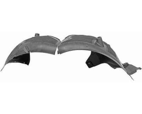 Upholstery, wheel arch