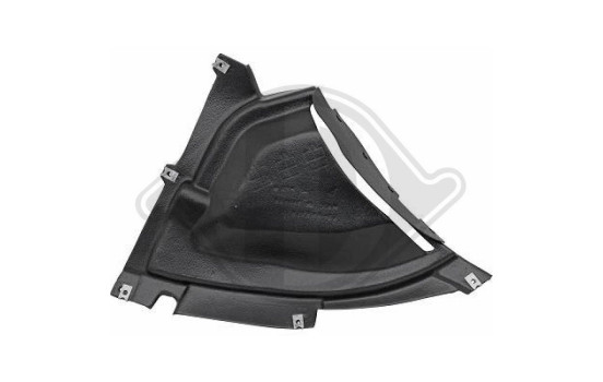 Upholstery, wheel arch