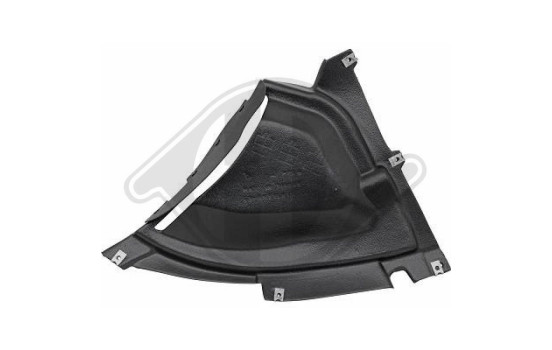 Upholstery, wheel arch