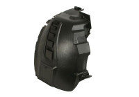 Upholstery, wheel arch