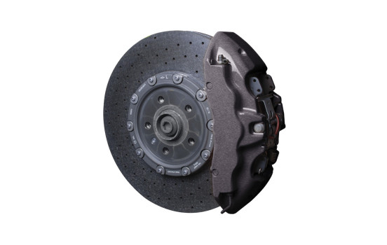 Caliper paint Foliatec Carbon metallic 7-piece set