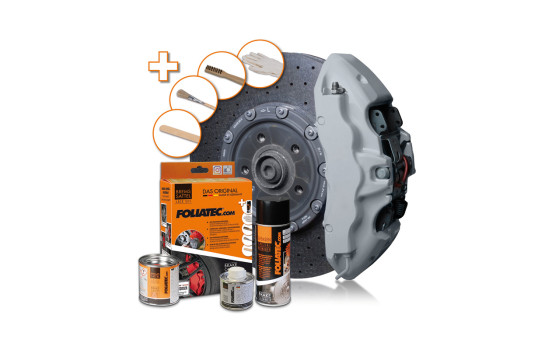 Caliper paint Foliatec Circuit Gray 7-piece set, Image 2