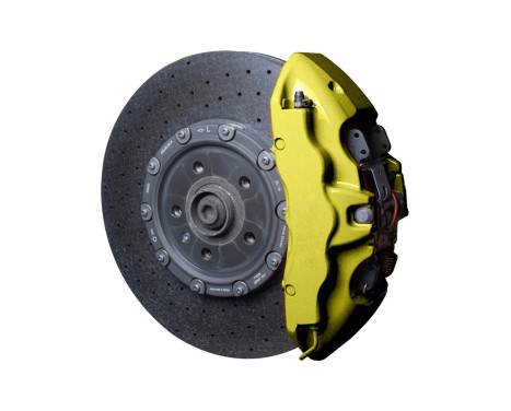 Caliper paint Foliatec Hyper Gold metallic 7-piece set