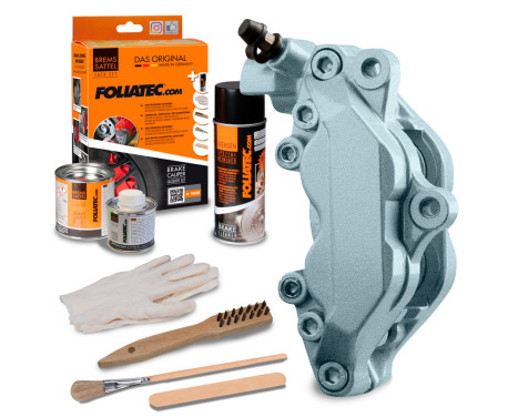 Caliper paint Foliatec Marine Bay Silver metallic 7-piece set, Image 2