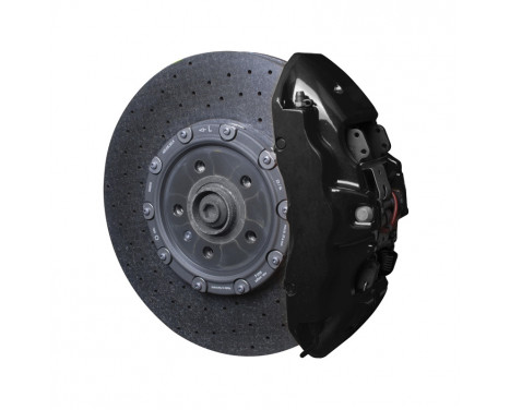 Caliper paint Foliatec Midnight Black 7-piece set