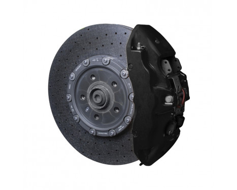 Caliper paint Foliatec Midnight Black matt 7-piece set