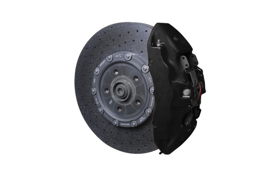 Caliper paint Foliatec Midnight Black matt 7-piece set