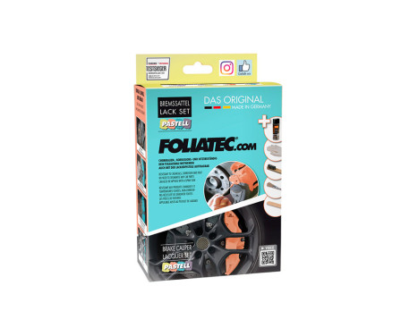 Caliper paint Foliatec Soft Violet Pastel 7-piece set, Image 4