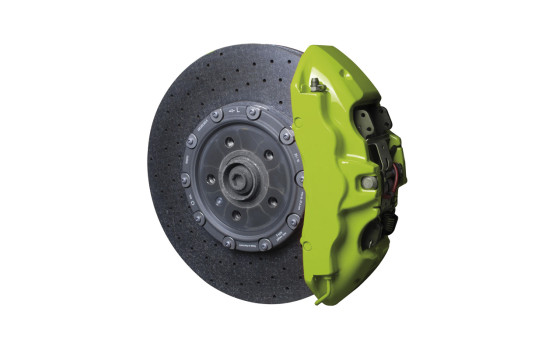 Caliper paint Foliatec Toxic Green 7-piece set