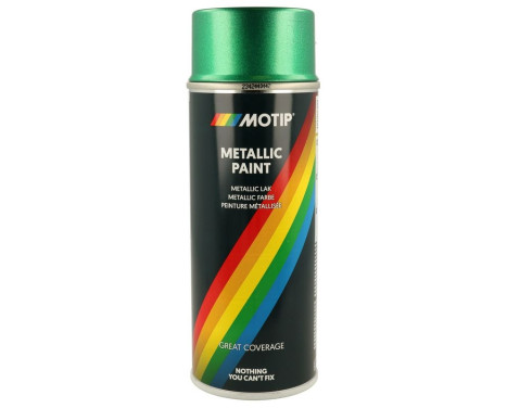 Motip 04043 Metallic-Paint Green 400 ml