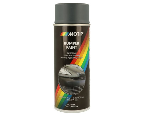 Motip 04075 Bumper Structure Paint Matte Dark Gray, Image 2
