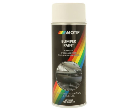 Motip 04085 Bumper Structure Paint Matt White