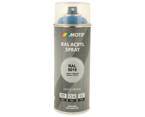 Motip 07017 RAL-5019 Capri blue
