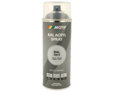 Motip 07019 RAL-7011 Iron Grey