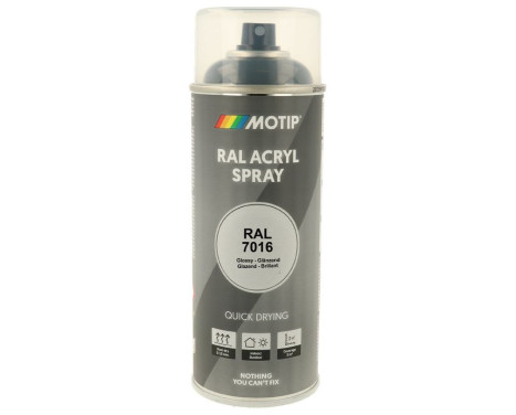 Motip 07020 RAL-7016 Anthracite Grey