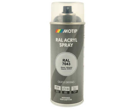 Motip 07027 RAL-7043 Traffic Grey