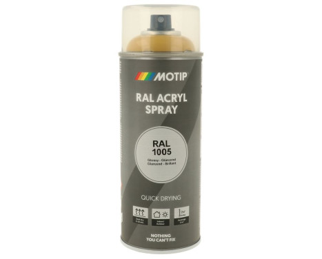 Motip 07073 RAL-1005 Honey Yellow