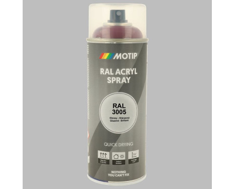 Motip 07108 RAL-3005 Wine Red