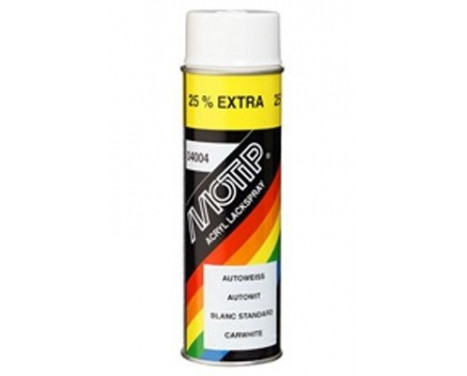Motip Rallye Lacquer - White matt - 500ml