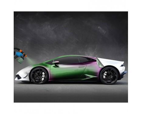 Foliatec Car Body Spray Film (Spray Foil) - magic green (flip flop) metallic mat - 5 liters, Image 3