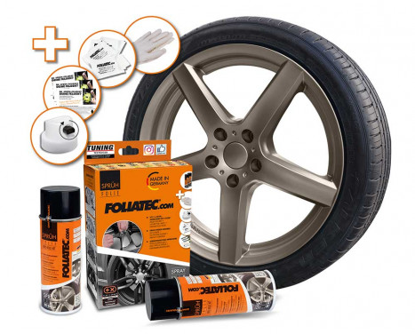 Foliatec Spray Film Set - bronze metallic matt - 2x400ml