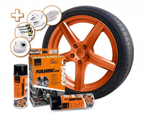 Foliatec Spray Film Set - copper metallic matt - 2x400ml