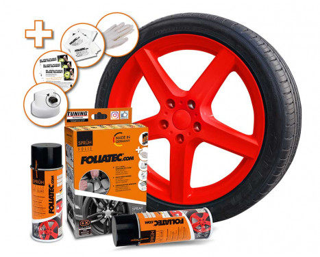 Foliatec Spray Film Set - red glossy - 2x400ml