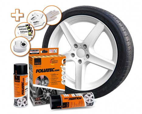 Foliatec Spray Film Set - white glossy - 2x400ml