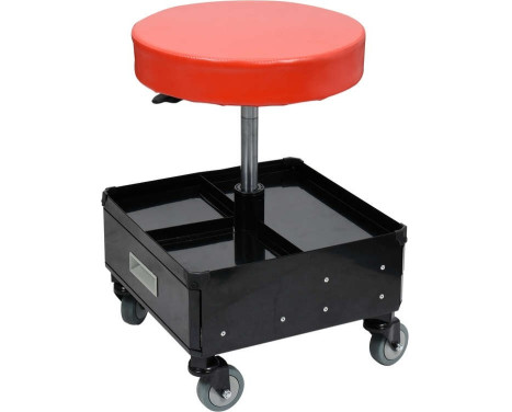 Yato workshop stool with storage drawers