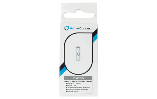 Auto-Connect L1 Wire Sleeve End 1.5mm2/16GA 10pcs, Image 2